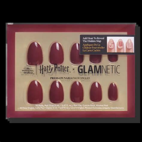 harry potter press on nails|glamnetic reusable press on nails.